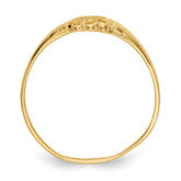 14k Childs Fancy Signet Ring
